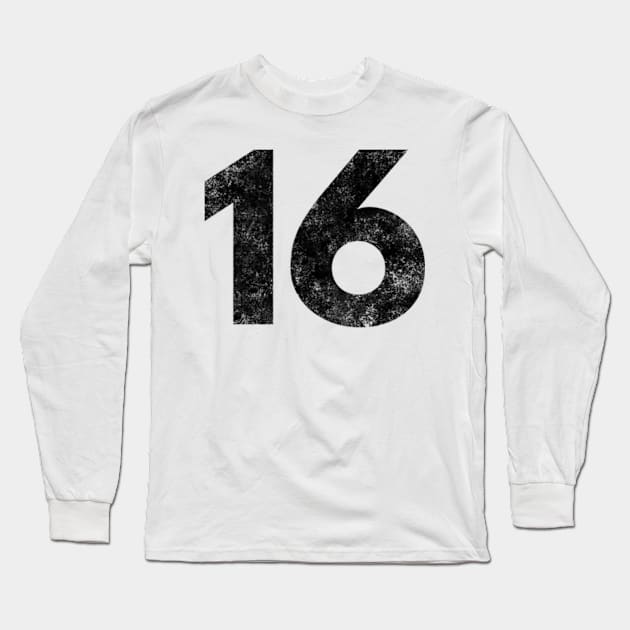 Sixteen Long Sleeve T-Shirt by Worldengine